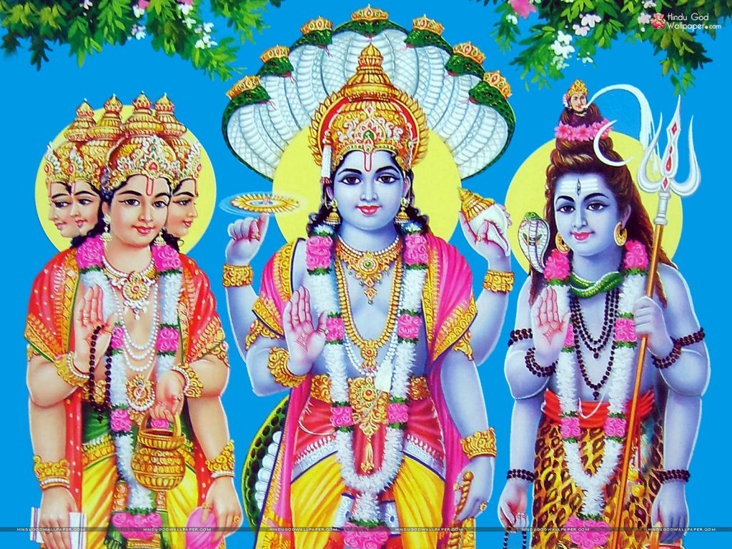 We pray to three Gods Brahma, Shiv and Vishnu. Of the three who is the