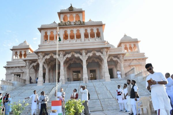 26 January 2020 Republic Day celebrations at Shri Hari Mandir, Sandipani Vidyaniketan