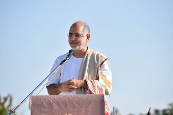 26 January 2020 Republic Day celebrations at Shri Hari Mandir, Sandipani Vidyaniketan