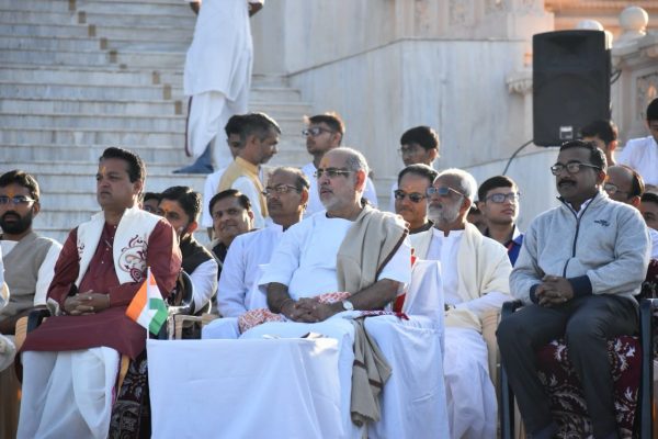 26 January 2020 Republic Day celebrations at Shri Hari Mandir, Sandipani Vidyaniketan