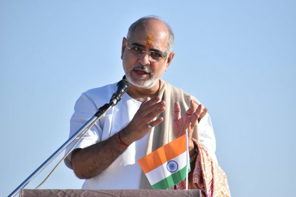 26 January 2020 Republic Day celebrations at Shri Hari Mandir, Sandipani Vidyaniketan