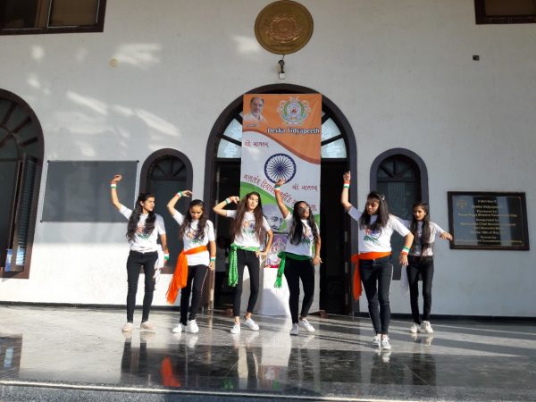 Republic Day celebrations at Devka Vidyapeeth